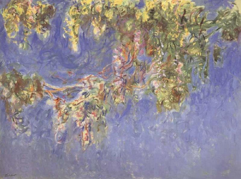 Claude Monet Wisteria China oil painting art